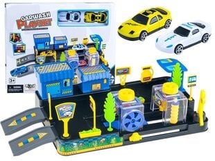 Žaislinis degalinės komplektas su automobiliukais kaina ir informacija | Žaislai berniukams | pigu.lt
