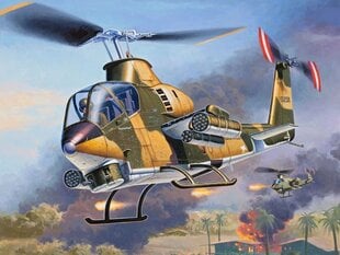Konstruktorius sraigtasparnis AH-1 Cobra 52 detalės kaina ir informacija | Konstruktoriai ir kaladėlės | pigu.lt