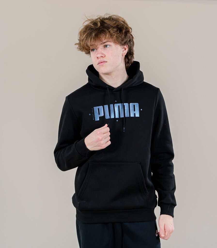 Vyriškas bluzonas Puma Cyber 848174*01, juodas цена и информация | Džemperiai vyrams | pigu.lt