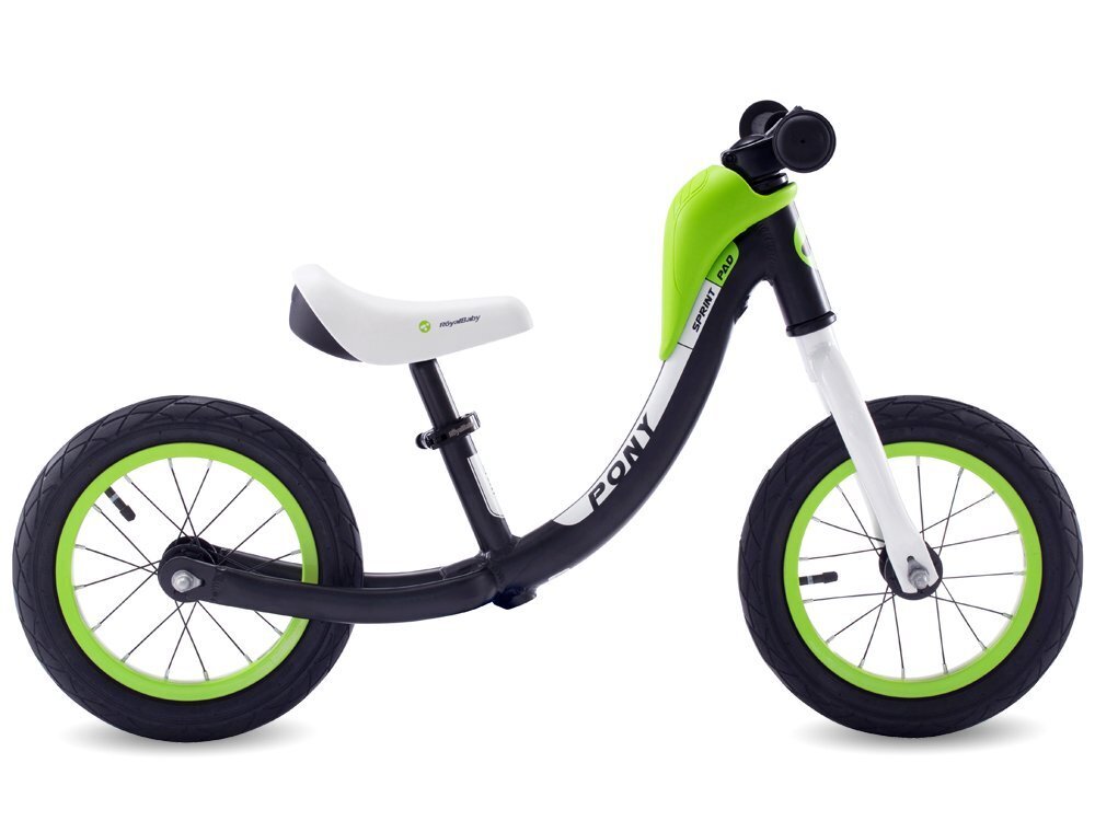Balansinis dviratis RoyalBaby 12 colių, žalias kaina ir informacija | Balansiniai dviratukai | pigu.lt