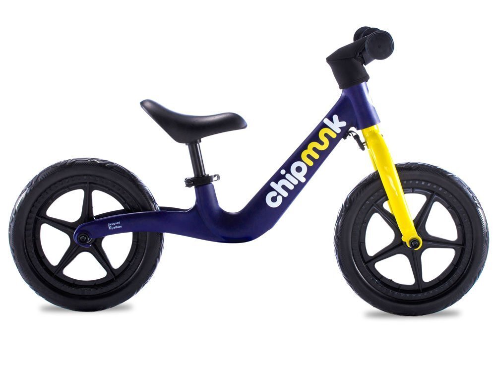 Balansinis dviratis RoyalBaby 12 colių - tamsiai mėlynas kaina ir informacija | Balansiniai dviratukai | pigu.lt