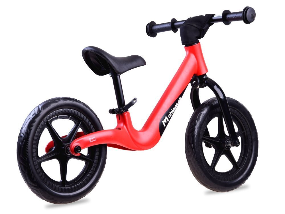 Balansinis dviratis RoyalBaby 12 - raudonas цена и информация | Balansiniai dviratukai | pigu.lt