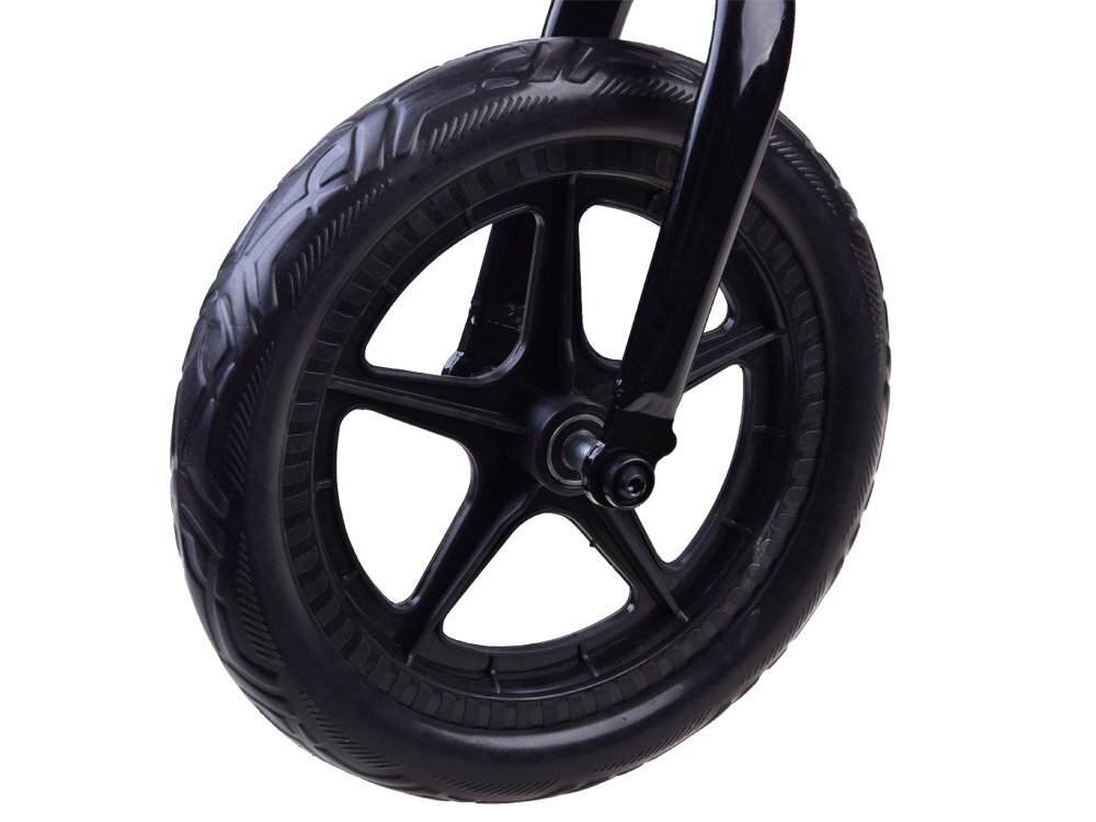 Balansinis dviratis RoyalBaby 12 - juodas цена и информация | Balansiniai dviratukai | pigu.lt