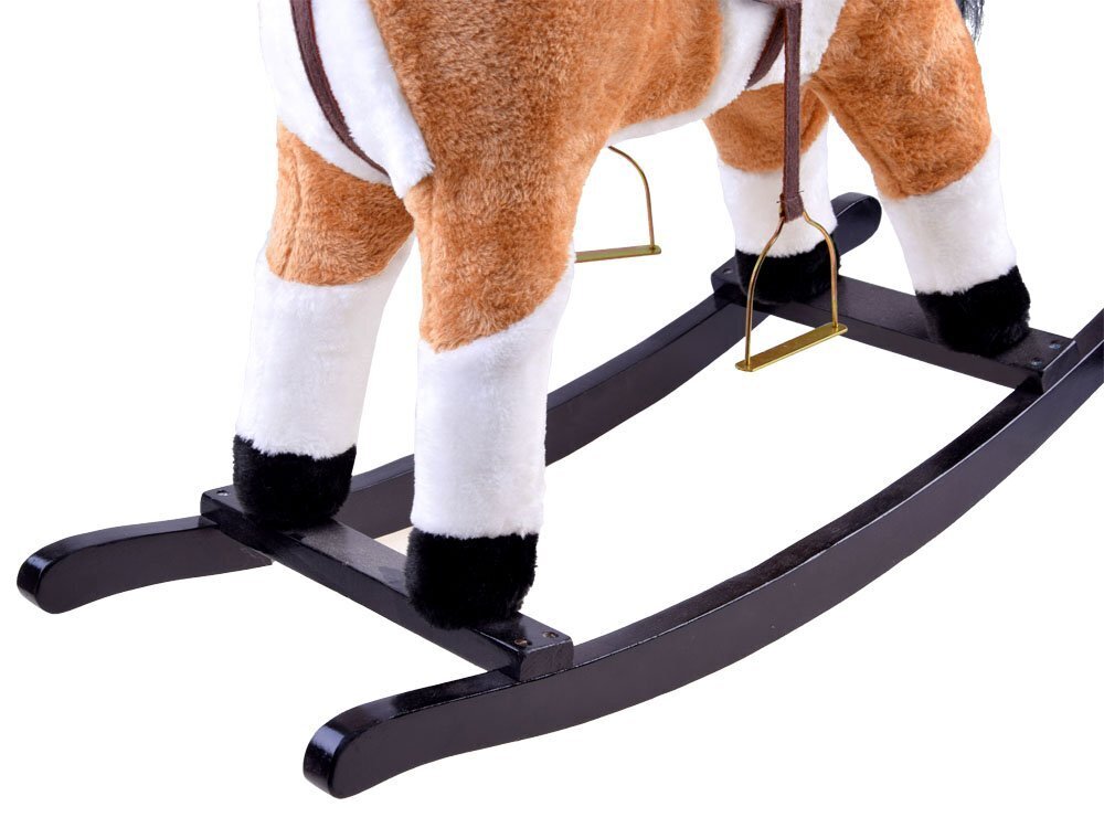 Didelis supamasis arkliukas, šviesus цена и информация | Minkšti (pliušiniai) žaislai | pigu.lt