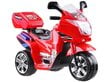 Vaikiškas elektrinis motociklas Vespa - raudonas kaina ir informacija | Elektromobiliai vaikams | pigu.lt