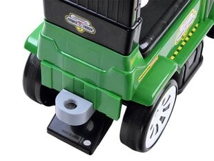 Paspiriama mašinėlė Traktorius su priekaba - žalias kaina ir informacija | Žaislai kūdikiams | pigu.lt