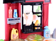 Western stiliaus vaikiška virtuvėlė, raudona kaina ir informacija | Žaislai mergaitėms | pigu.lt