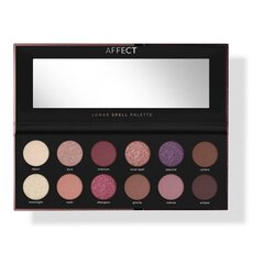 Akių šešėlių paletė Affect Lunar Spell Eyeshadow Palette, 12x2g kaina ir informacija | Akių šešėliai, pieštukai, blakstienų tušai, serumai | pigu.lt