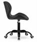 Biuro darbo Kėdė Noto, dirbtinė oda, juoda kaina ir informacija | Biuro kėdės | pigu.lt