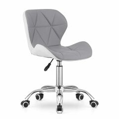 Biuro darbo kėdė AVOLA balta / pilka kaina ir informacija | Biuro kėdės | pigu.lt