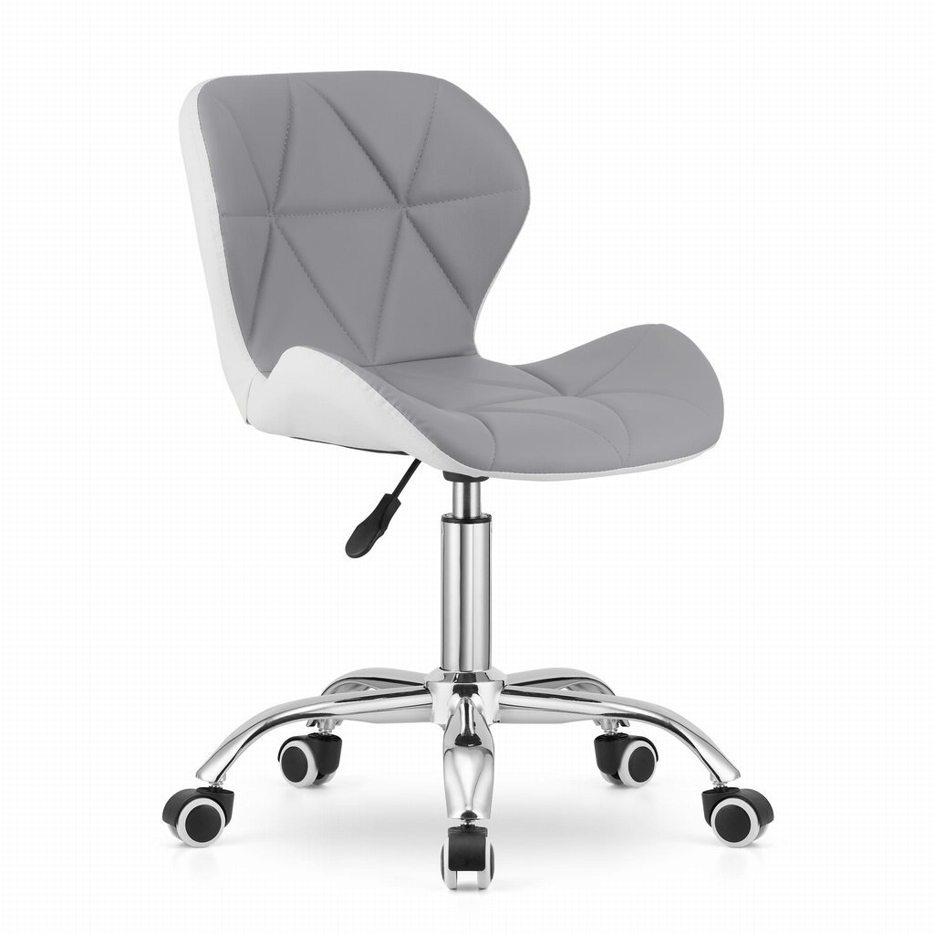 Biuro darbo kėdė AVOLA balta / pilka цена и информация | Biuro kėdės | pigu.lt