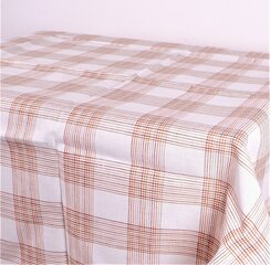 Kiauraraščiu austa lininė staltiesė, 142x200 cm. kaina ir informacija | Staltiesės, servetėlės | pigu.lt