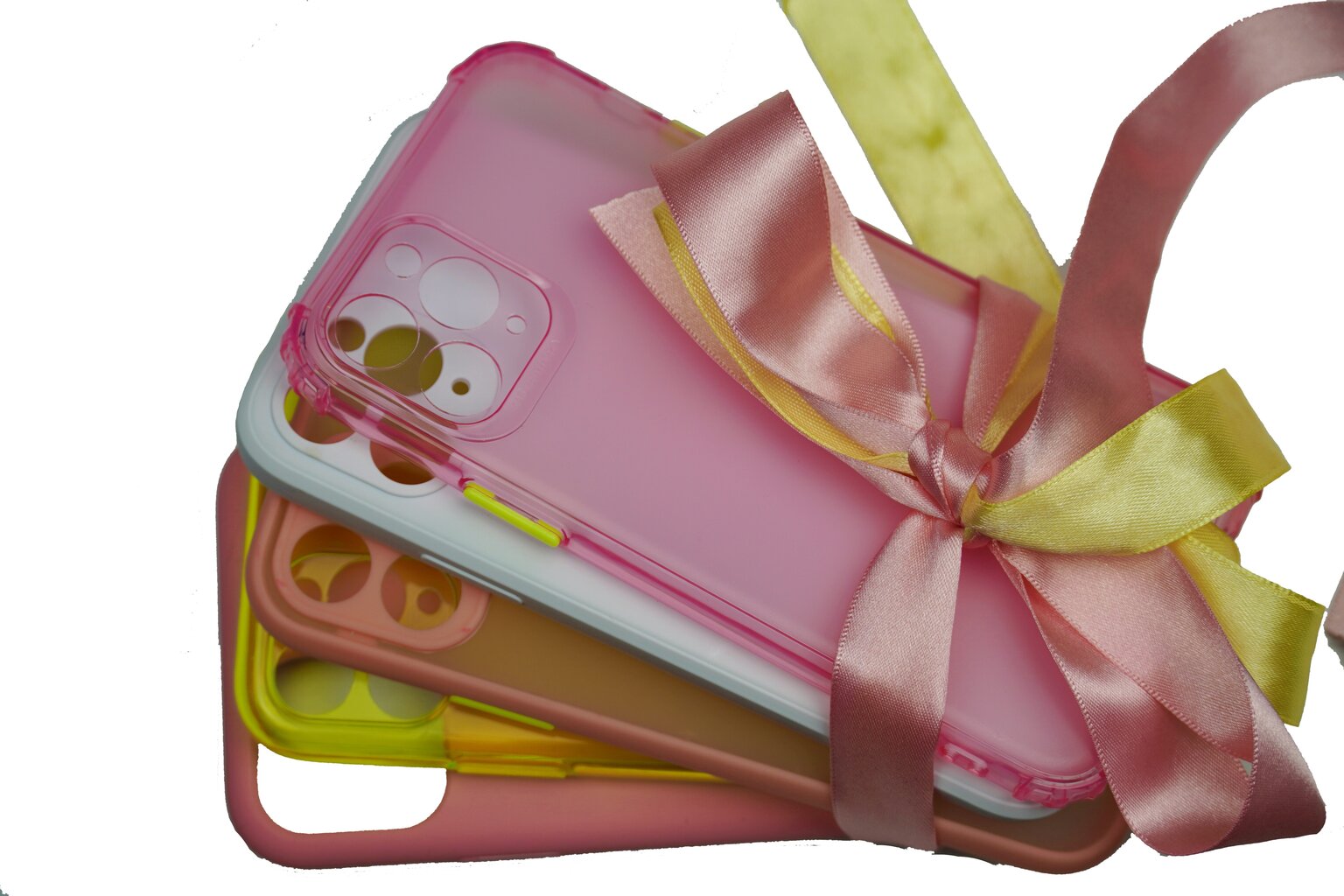 Dėklas "Gift Set SoundBerry 5" skirtas Apple iPhone 11 Pro - selection of pink and neon lime kaina ir informacija | Telefono dėklai | pigu.lt