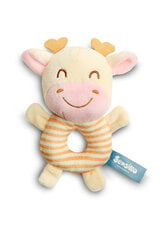 Sensillo barškutis Minizoo, karvutė, 15cm, 001 kaina ir informacija | Žaislai kūdikiams | pigu.lt