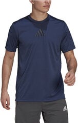 Adidas Футболки M 3s Back Tee Blue GM2129/3XL цена и информация | Футболка мужская | pigu.lt