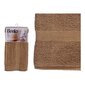 Vonios rankšluostis Berilo, ruda, 30 x 50 cm kaina ir informacija | Rankšluosčiai | pigu.lt