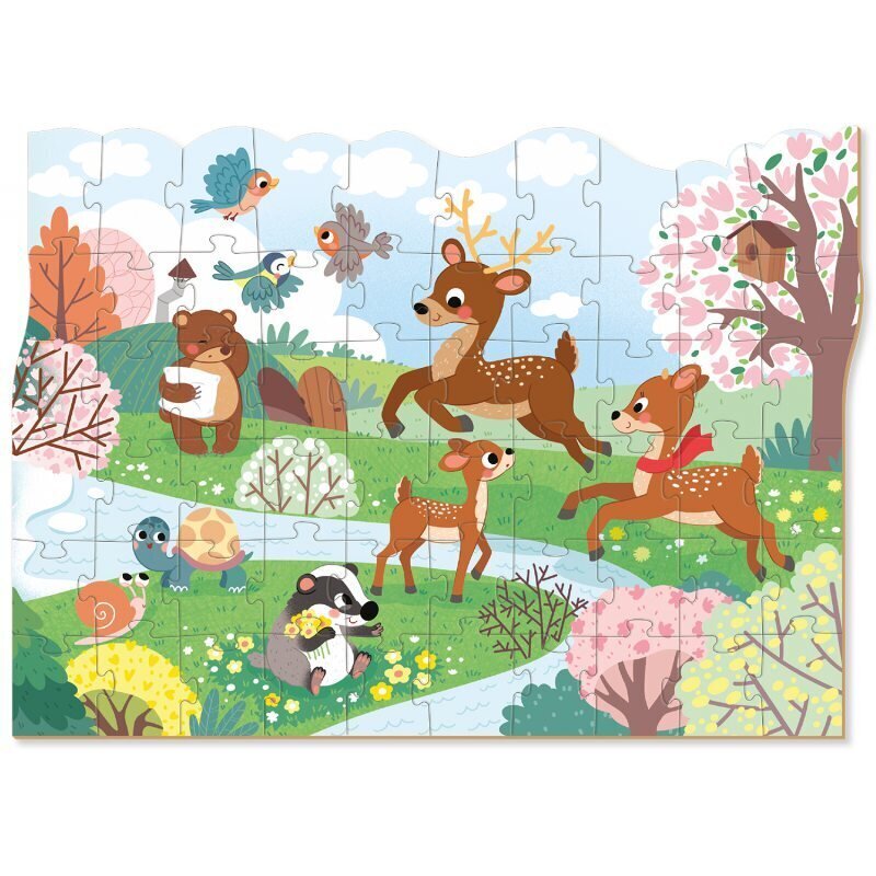 Dėlionė Dodo Pavasario žiedai, 60 d., 300411 цена и информация | Dėlionės (puzzle) | pigu.lt