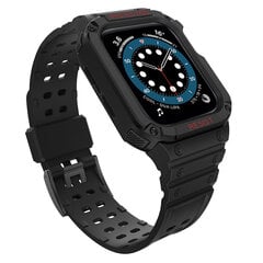 Hurtel Watch Band Black kaina ir informacija | Išmaniųjų laikrodžių ir apyrankių priedai | pigu.lt