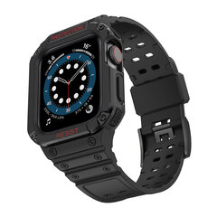 Hurtel Watch Band Black kaina ir informacija | Išmaniųjų laikrodžių ir apyrankių priedai | pigu.lt