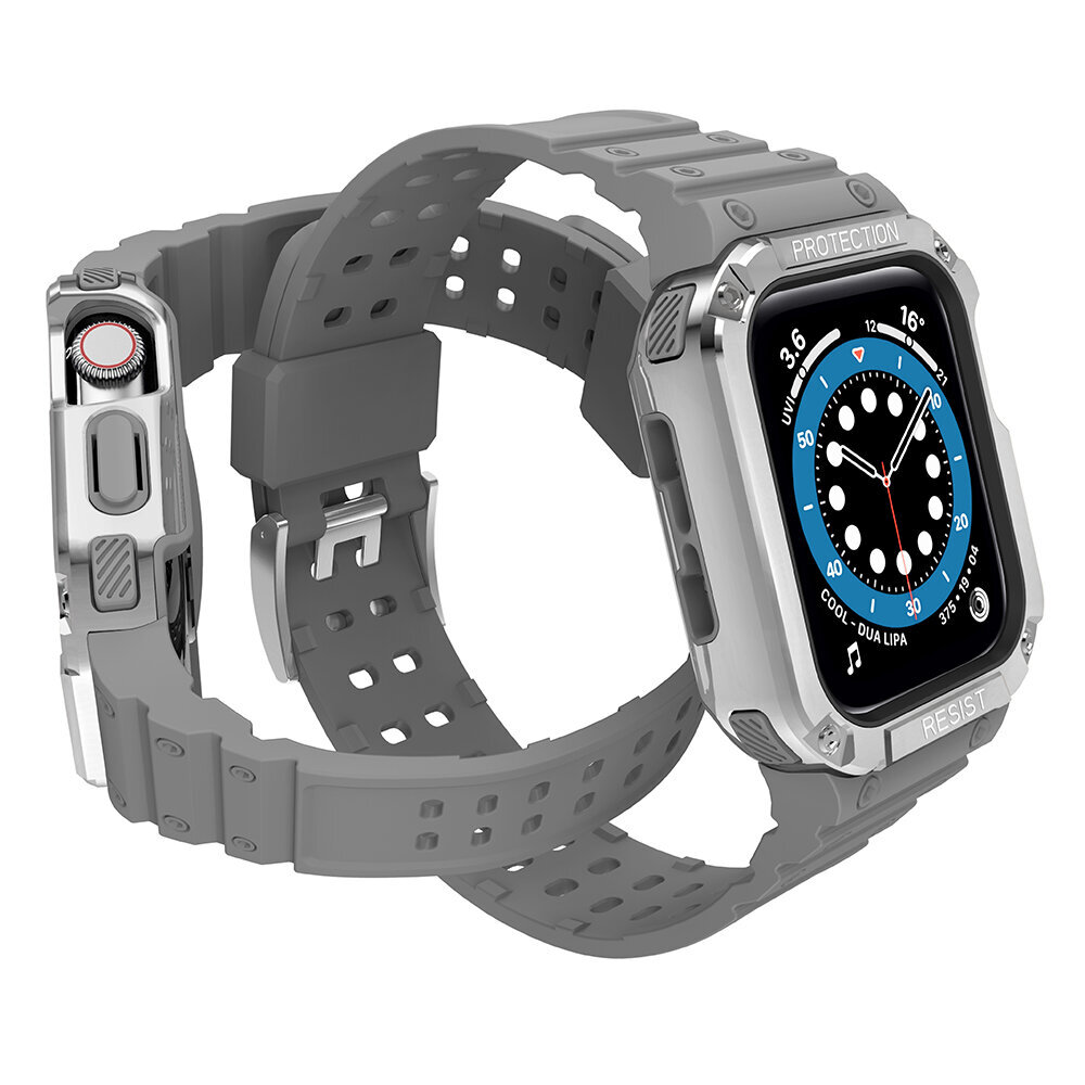 Hurtel Watch Band Grey цена и информация | Išmaniųjų laikrodžių ir apyrankių priedai | pigu.lt