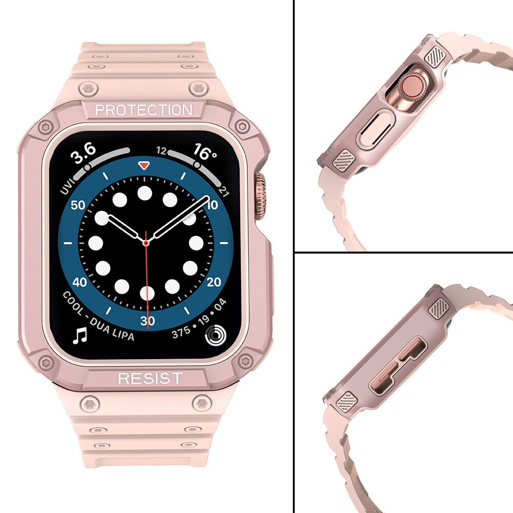 Hurtel Watch Band Pink kaina ir informacija | Išmaniųjų laikrodžių ir apyrankių priedai | pigu.lt