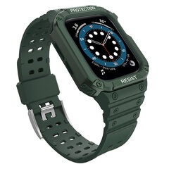Hurtel Watch Band Forest Green kaina ir informacija | Išmaniųjų laikrodžių ir apyrankių priedai | pigu.lt