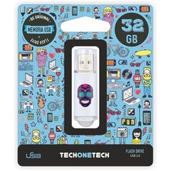 Tech One Tech Calavera Maya TEC4008-32 32 GB kaina ir informacija | USB laikmenos | pigu.lt