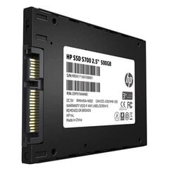 HP S700 500 GB SSD цена и информация | Жёсткие диски (SSD, HDD) | pigu.lt