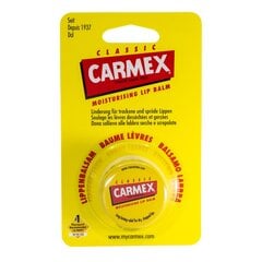 Lūpų balzamas Carmex Classic Pot, 7.5 g kaina ir informacija | Lūpų dažai, blizgiai, balzamai, vazelinai | pigu.lt