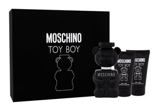 Набор Moschino Toy Boy: EDP ​​для мужчин 50 мл + бальзам после бритья 50 мл + гель для душа 50 мл цена и информация | Мужские духи | pigu.lt