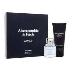 Kosmetikos rinkinys Abercrombie & Fitch Away Man EDT vyrams: tualetinis vanduo 50 ml + dušo želė 200 ml kaina ir informacija | Kvepalai vyrams | pigu.lt