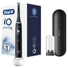 Oral-B iO Series 6, черный цена и информация | Электрические зубные щетки | pigu.lt