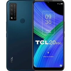 TCL 20R 5G Dual SIM 4/64GB Blue kaina ir informacija | Mobilieji telefonai | pigu.lt