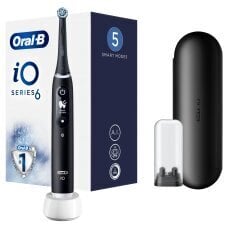 Oral-B iO6 Series Black Onyx kaina ir informacija | Oral-B Buitinė technika ir elektronika | pigu.lt