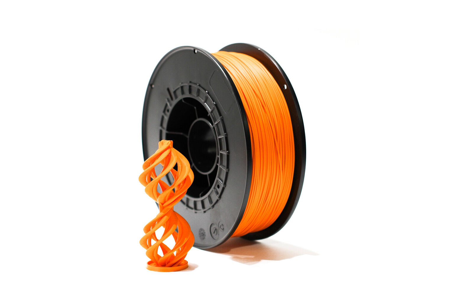 3D plastikas filalab, PLA oranžinis, 1,75mm, 1 Kg. kaina ir informacija | Išmanioji technika ir priedai | pigu.lt