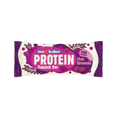 Avižinis batonėlis MaBaker su proteinu Choc Brownie Bars 90g цена и информация | Сладости | pigu.lt