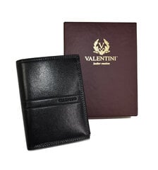 Мужской кошелек Valentini из натуральной кожи, черный цена и информация | Valentini Одежда, обувь и аксессуары | pigu.lt