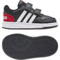 Sportiniai bateliai vaikams Adidas Hoops 2.0 CMF I Jr FY9444, juodi цена и информация | Sportiniai batai vaikams | pigu.lt