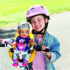 Baby Born lėlės dviračio kėdutė, 43cm цена и информация | Игрушки для девочек | pigu.lt