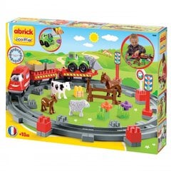 Traukinio trasa su gyvūnais Ecoiffier, 57 elementai kaina ir informacija | Žaislai berniukams | pigu.lt