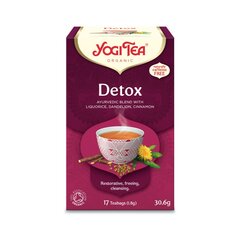 Ekologiška arbata YogiTea® Detox, 30.6 g kaina ir informacija | Arbata | pigu.lt