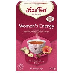 Yogi Tea eko arbata Women’s Energy, 17 pak. kaina ir informacija | Arbatos ir vaistažolės | pigu.lt