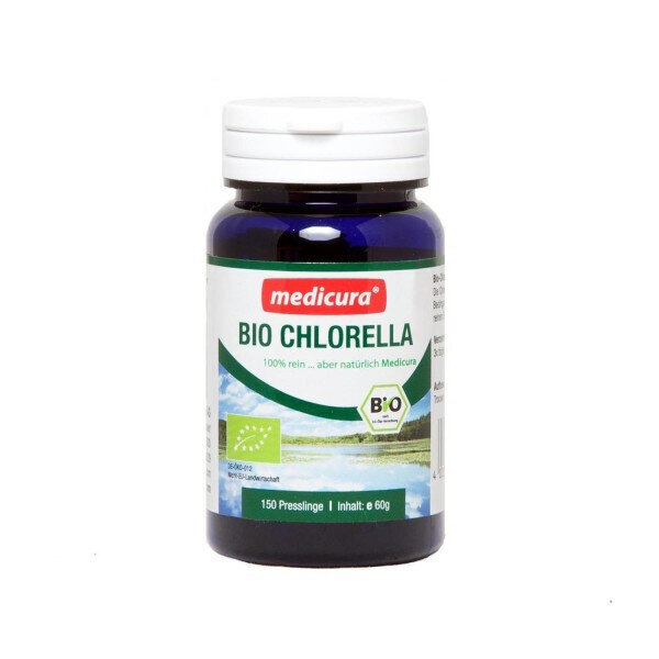 Maisto papildas Medicura Bio Chlorella, 150 tablečių цена и информация | Vitaminai, maisto papildai, preparatai gerai savijautai | pigu.lt