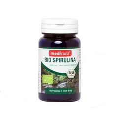 Maisto papildas Medicura Bio Spirulina, 150 tablečių kaina ir informacija | Vitaminai, maisto papildai, preparatai imunitetui | pigu.lt