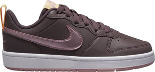 Детские кроссовки Nike Court Borough Low 2 BQ5448 200/5, серые/розовые цена и информация | Детская спортивная обувь | pigu.lt