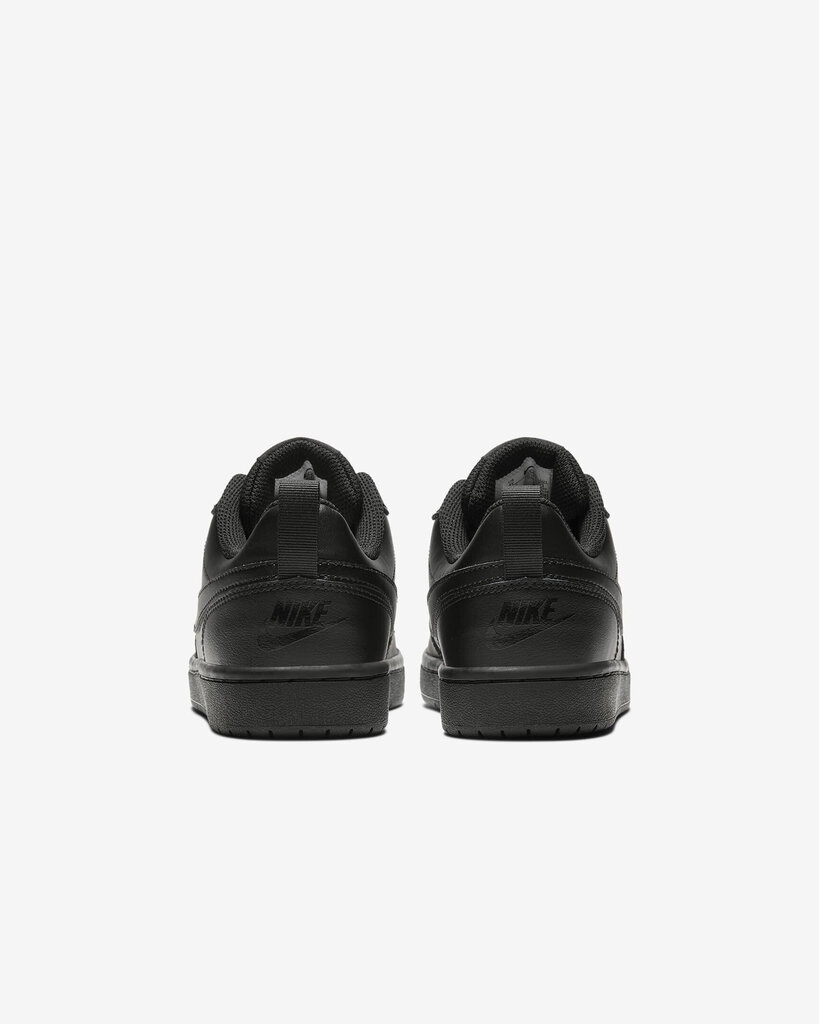 Sportiniai bateliai vaikams Nike Court Borough Low 2 Black BQ5448 00135, juodi kaina ir informacija | Sportiniai batai vaikams | pigu.lt