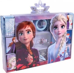 Plaukų aksesuarų rinkinys dėžutėje Frozen, 11 dalių kaina ir informacija | Plaukų aksesuarai | pigu.lt