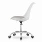 Biuro kėdė Alba, balta/pilka kaina ir informacija | Biuro kėdės | pigu.lt