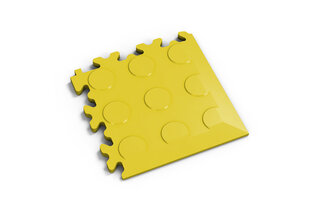 Kampas Industry Light Coins Yellow 145x145x7mm kaina ir informacija | Grindų plytelės | pigu.lt