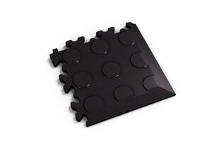 Kampas Industry Light Coins ECO Black 145x145x7mm kaina ir informacija | Grindų plytelės | pigu.lt